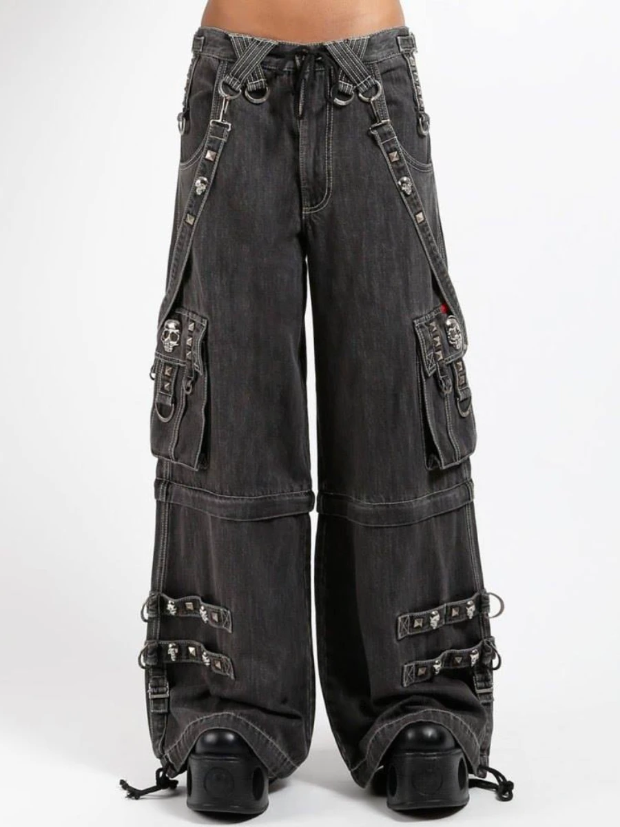 Trippnyc x strap gris oscuro calaveras