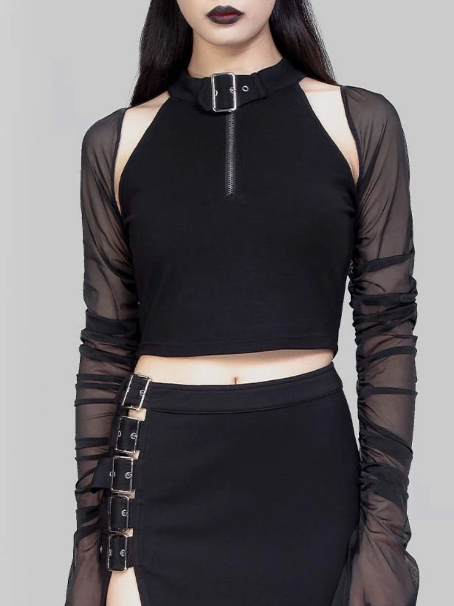 Crop top last night