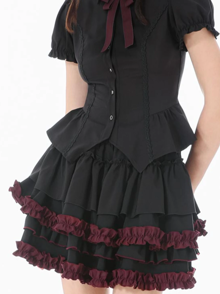 Falda Crimson