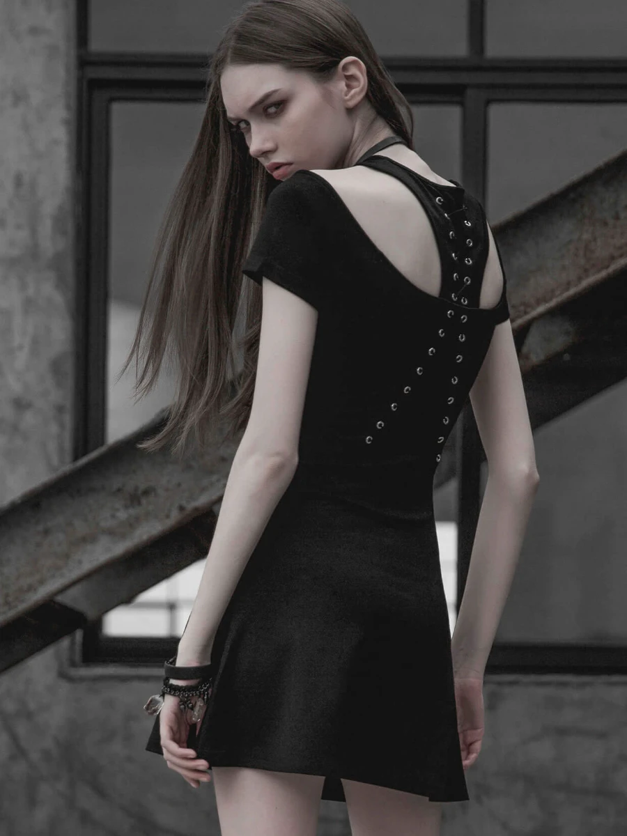Vestido cuello halter